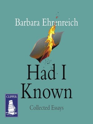 cover image of Had I Known